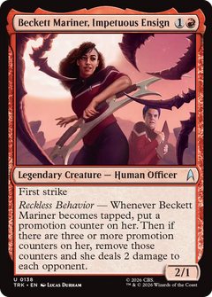 Beckett Mariner, Impetuous Ensign (TRK) - Foil