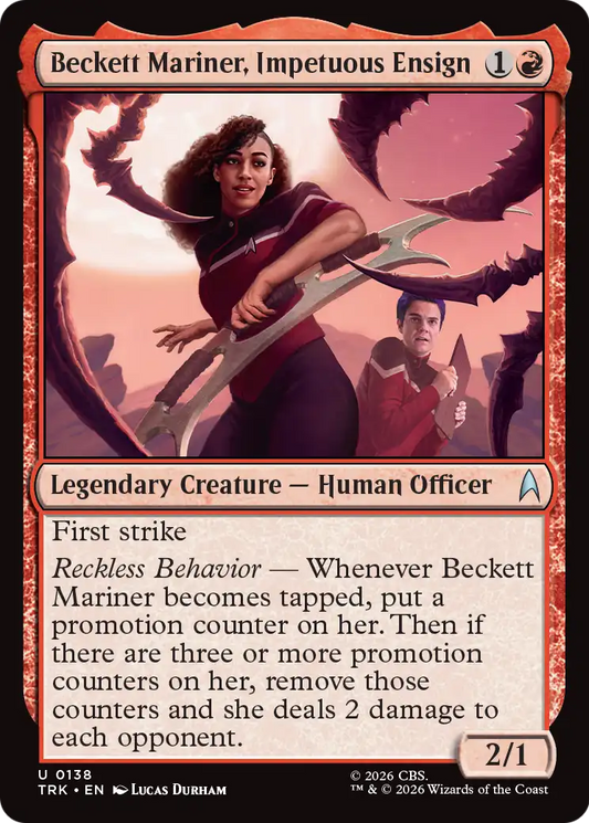 Beckett Mariner, Impetuous Ensign (TRK) - Foil