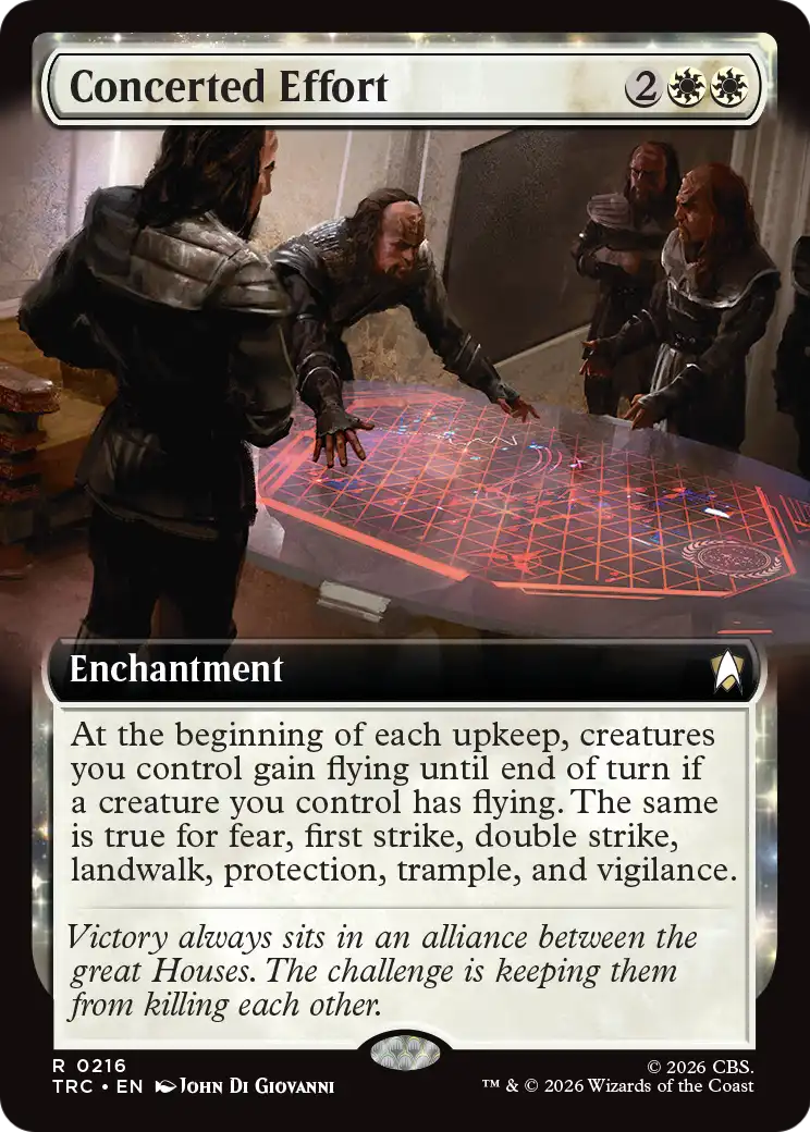 Concerted Effort (0216) (Extended Art) (TRC)