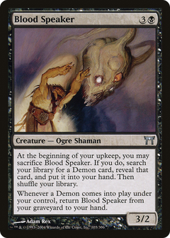 Blood Speaker - Foil