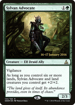 Sylvan Advocate (144) (Prerelease) - Foil