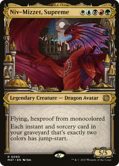 Niv-Mizzet, Supreme (0090) (Showcase) - Foil
