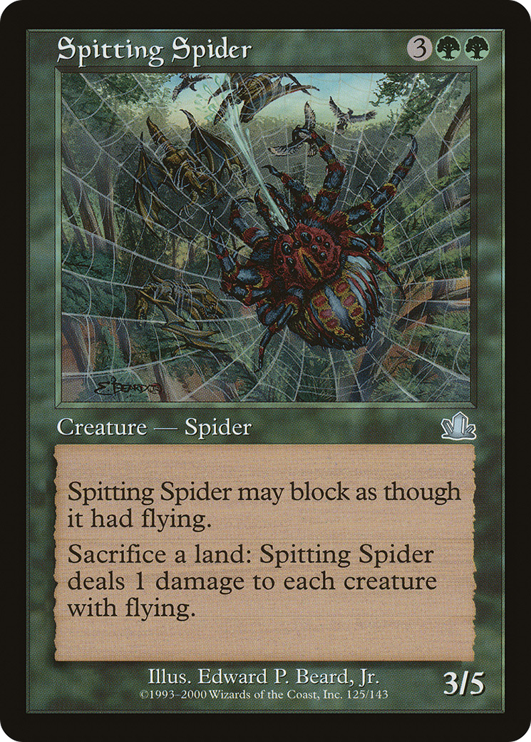 Spitting Spider - Foil