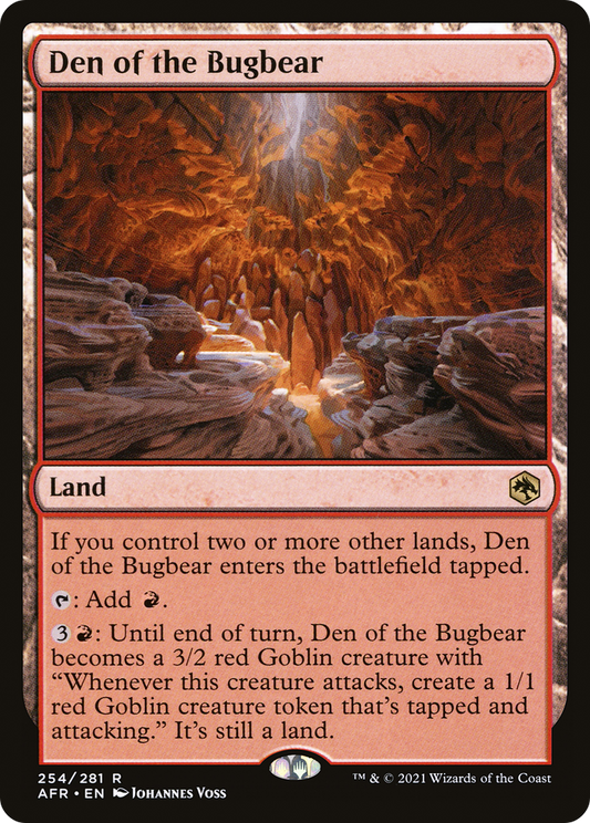 Den of the Bugbear - Foil