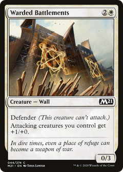 Warded Battlements - Foil