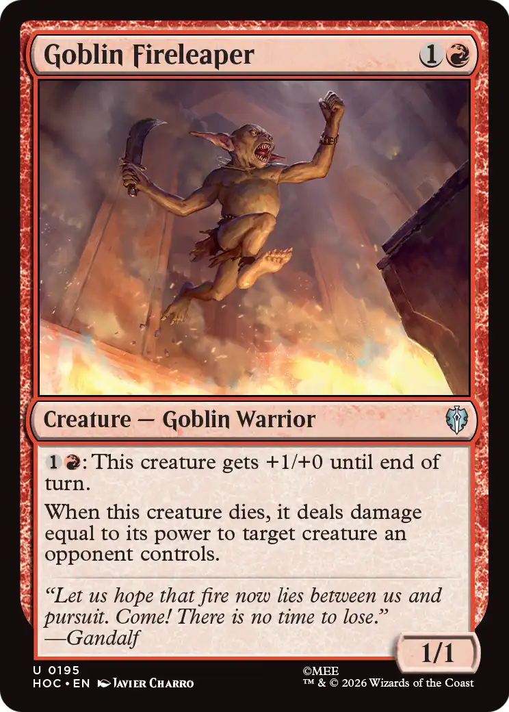 Goblin Fireleaper (HOC)