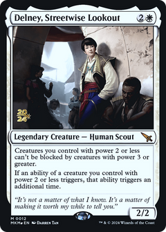 Delney, Streetwise Lookout (0012) (Prerelease) - Foil