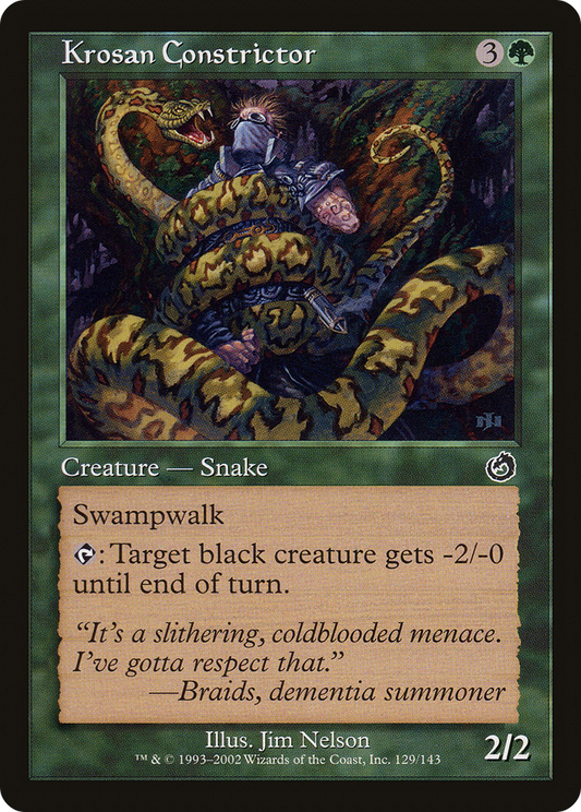 Krosan Constrictor - Foil
