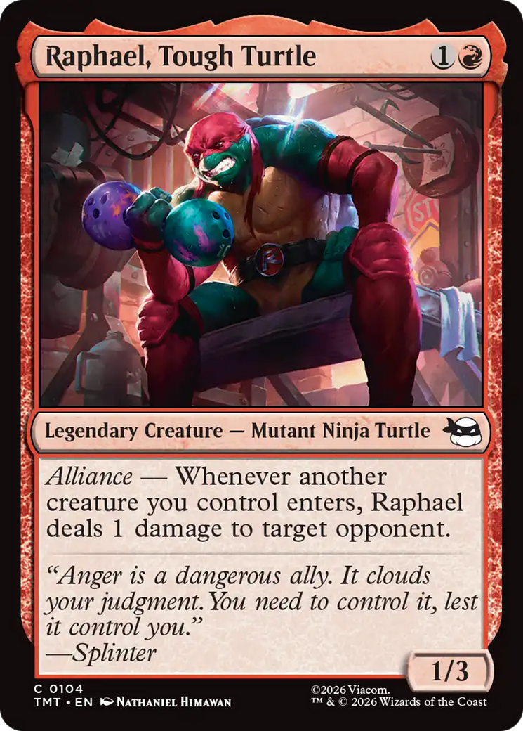 Raphael, Tough Turtle (TMT) - Foil