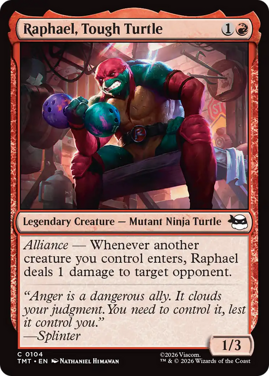 Raphael, Tough Turtle (TMT) - Foil