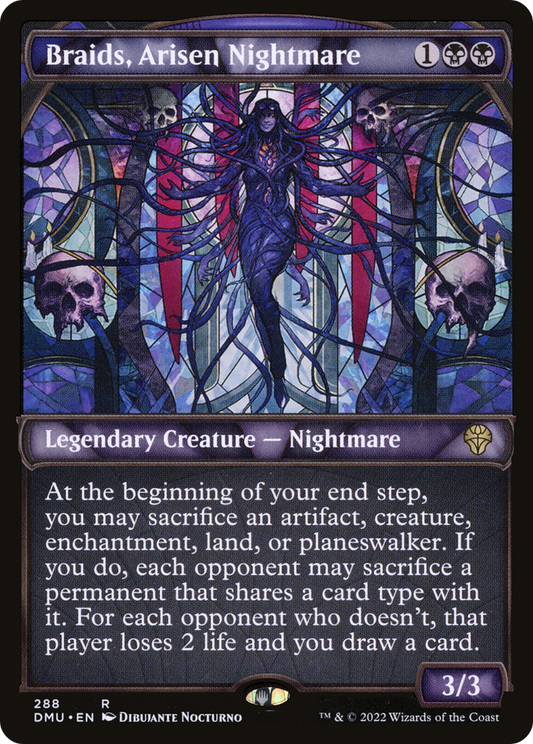 Braids, Arisen Nightmare (288) (Showcase) - Foil