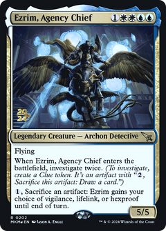 Ezrim, Agency Chief (0202) (Prerelease) - Foil