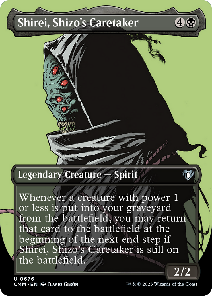 Shirei, Shizo's Caretaker (0676) (Borderless)