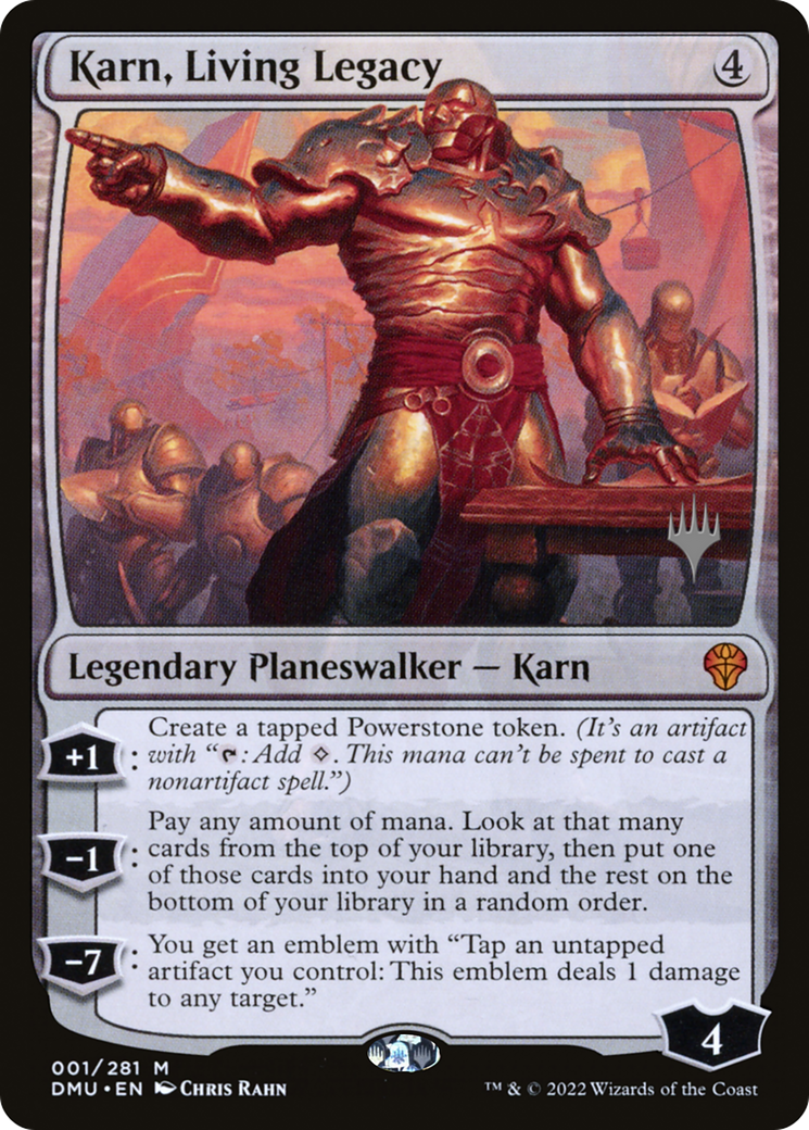 Karn, Living Legacy (001) (Promo Pack) - Foil