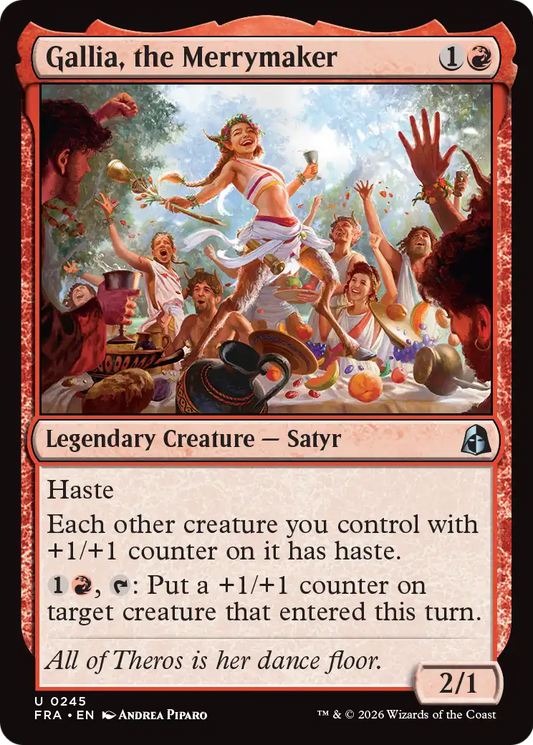 Gallia, the Merrymaker (FRA) - Foil