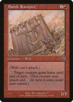 Battle Rampart - Foil