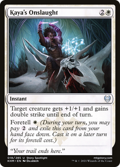 Kaya's Onslaught - Foil