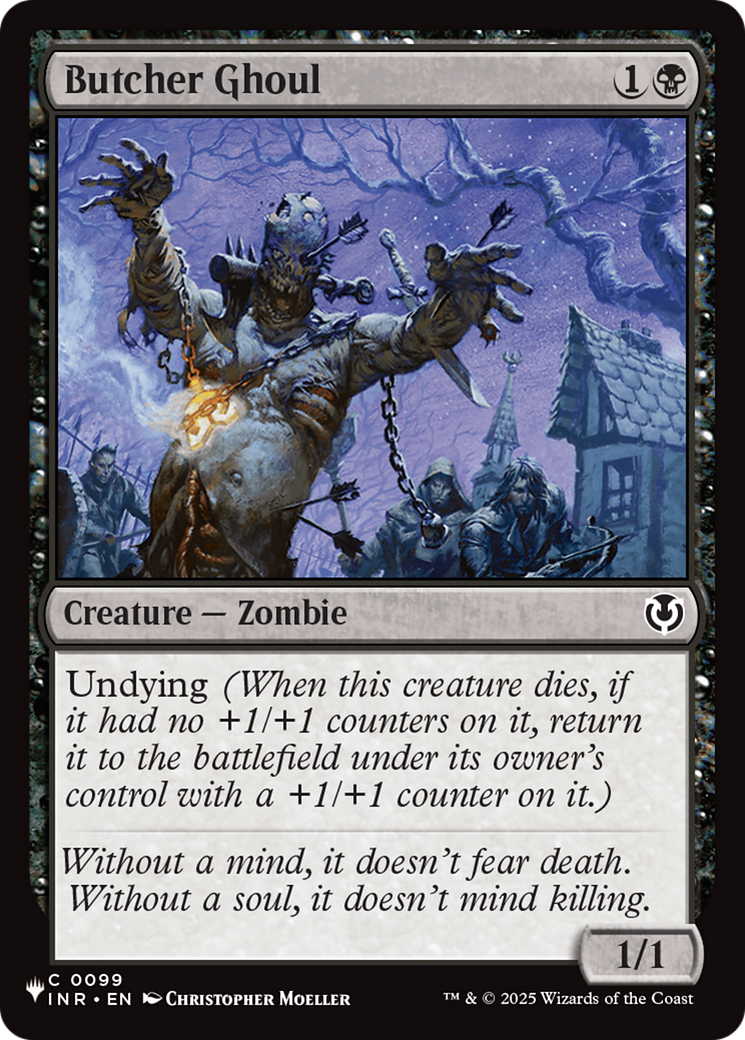Butcher Ghoul (INR-99) (PLST)