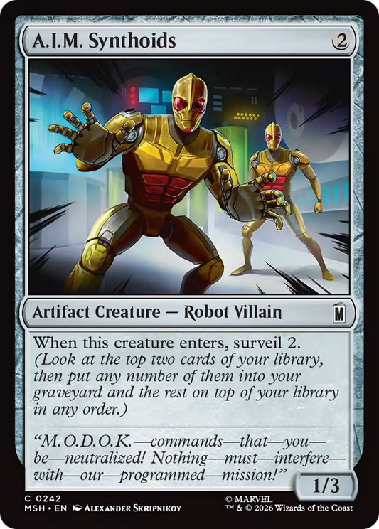 A.I.M. Synthoids (MSH) - Foil