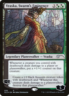 Vraska, Swarm's Eminence (536) (Showcase) - Foil