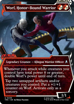 Worf, Honor-Bound Warrior (0435) (Showcase) (TRK)