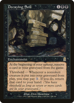 Decaying Soil