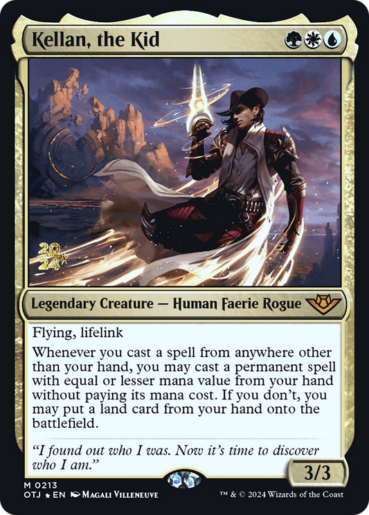 Kellan, the Kid (0213) (Prerelease) - Foil
