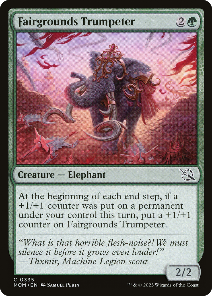 Fairgrounds Trumpeter - Foil