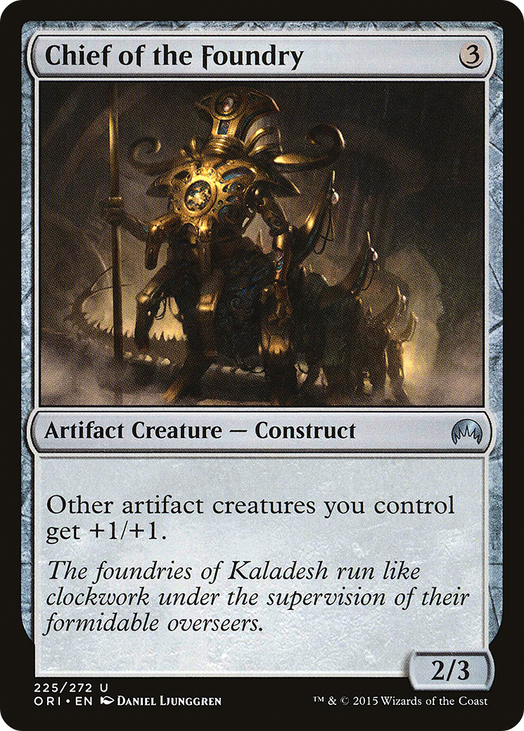 Chief of the Foundry - Foil