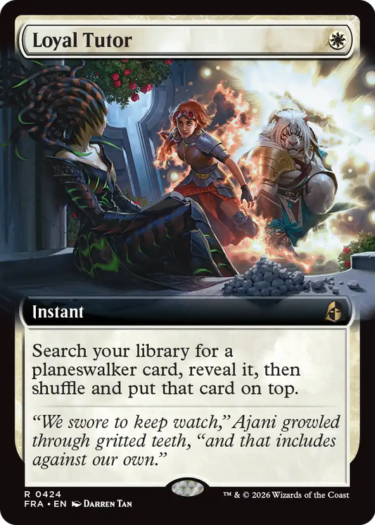 Loyal Tutor (0424) (Showcase) (FRA) - Facet Foil
