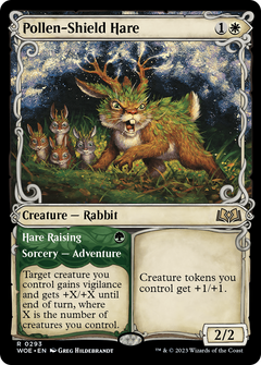 Pollen-Shield Hare // Hare Raising (0293) (Showcase)