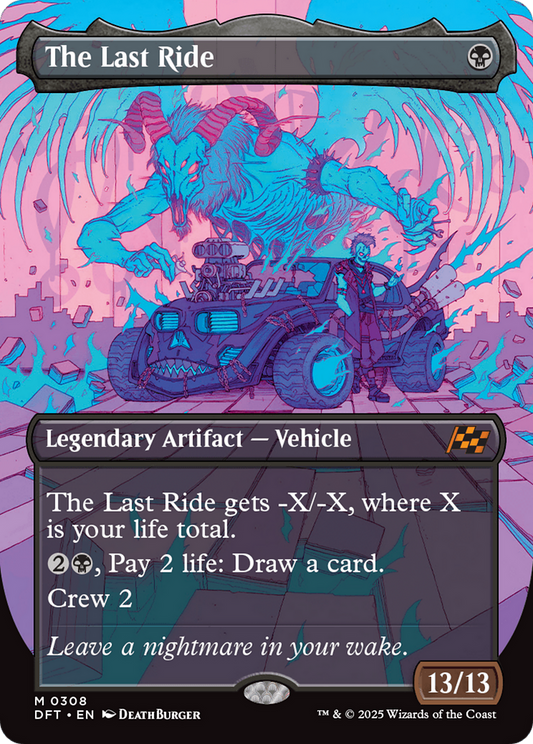 The Last Ride (0308) (Borderless) - Foil