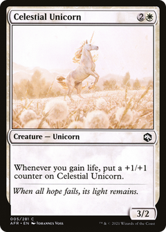 Celestial Unicorn - Foil