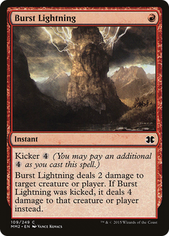 Burst Lightning - Foil