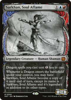 Sarkhan, Soul Aflame (0096) (Showcase) - Foil
