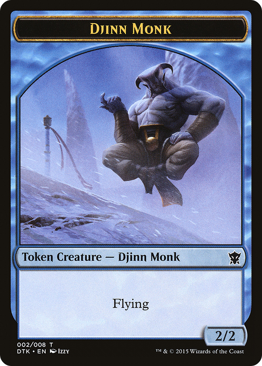 Djinn Monk Token (002)