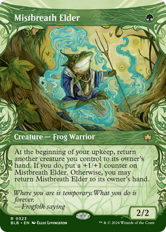 Mistbreath Elder (0323) (Showcase) - Foil