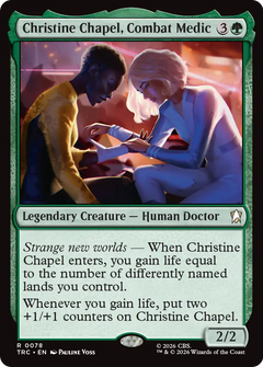 Christine Chapel, Combat Medic (TRC) - Surge Foil