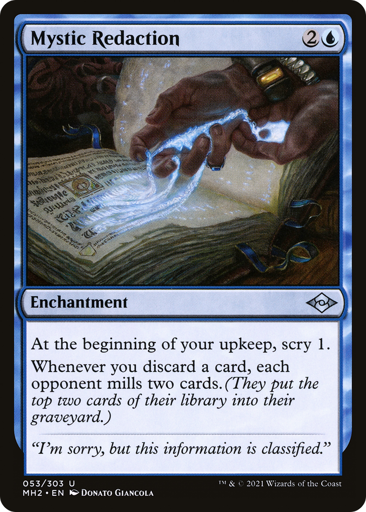 Mystic Redaction - Foil