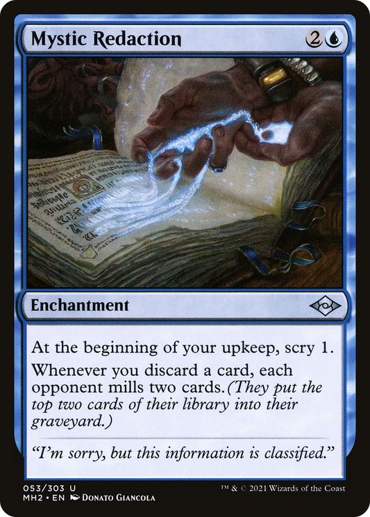 Mystic Redaction - Foil