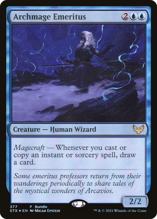 Archmage Emeritus (377) (Bundle) - Foil