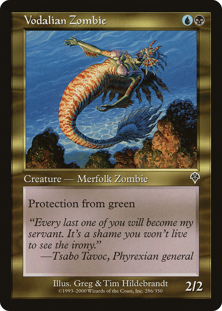 Vodalian Zombie - Foil