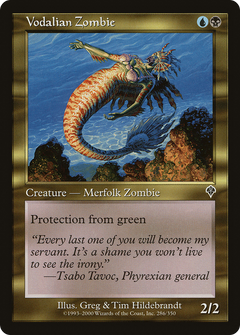 Vodalian Zombie - Foil