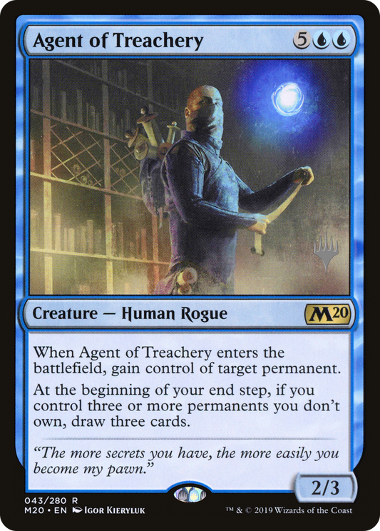 Agent of Treachery (043) (Promo Pack) - Foil