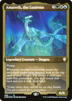 Amareth, the Lustrous - Foil Etched