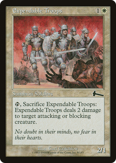Expendable Troops - Foil