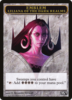 Liliana of the Dark Realms Emblem (012)
