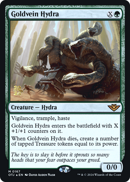 Goldvein Hydra (0167) (Prerelease) - Foil