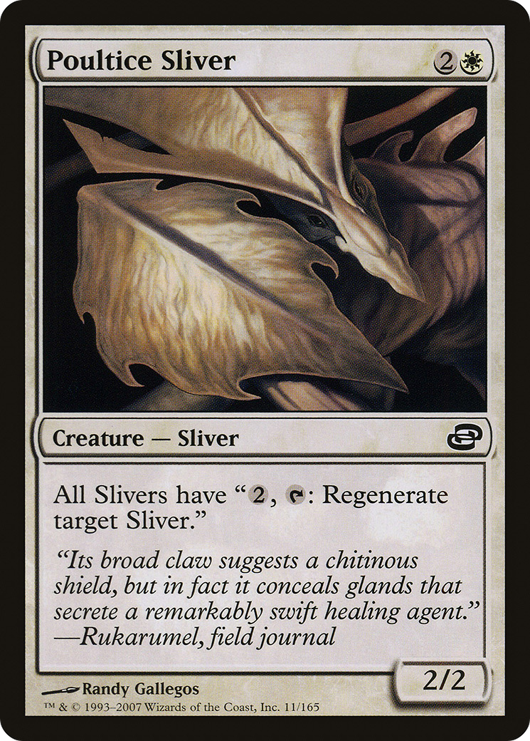 Poultice Sliver - Foil