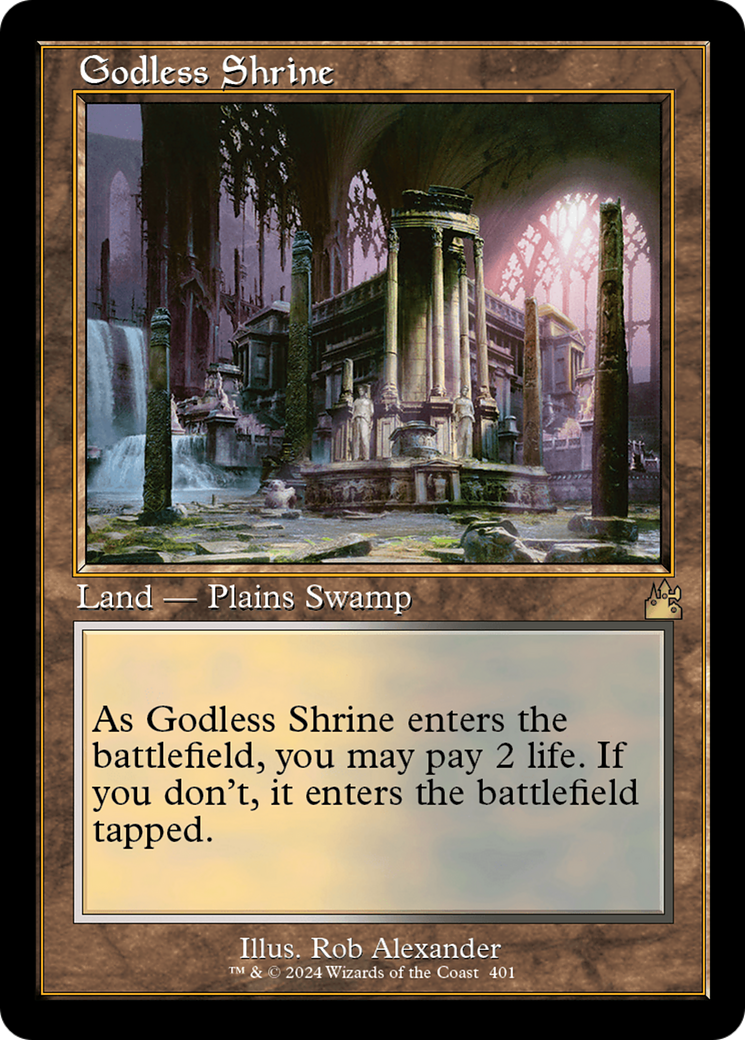 Godless Shrine (0401) (Retro Frame)